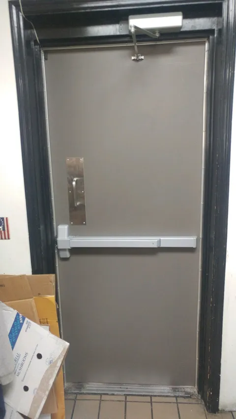 Emergency door available in Jacksonville, FL, by Perimeter Glass